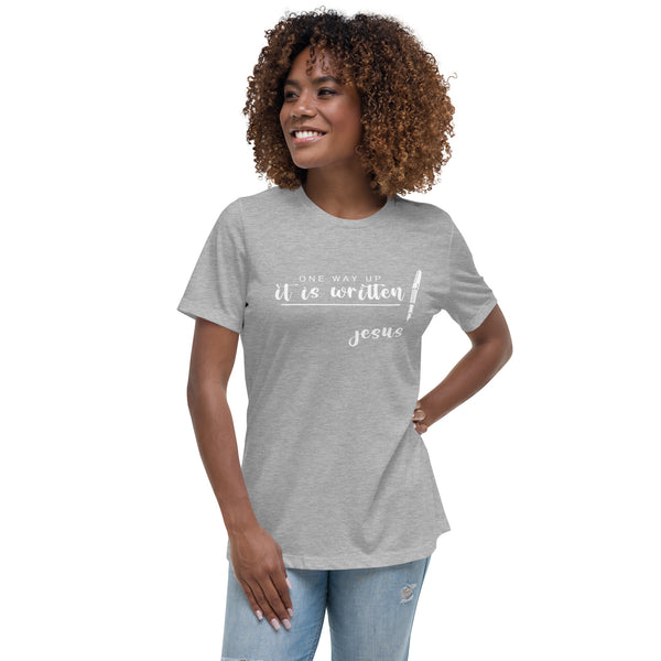 It is Written (Jesus) - Women's Relaxed T-Shirt