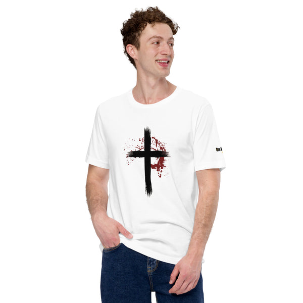 Covered by the Blood Unisex t-shirt - White